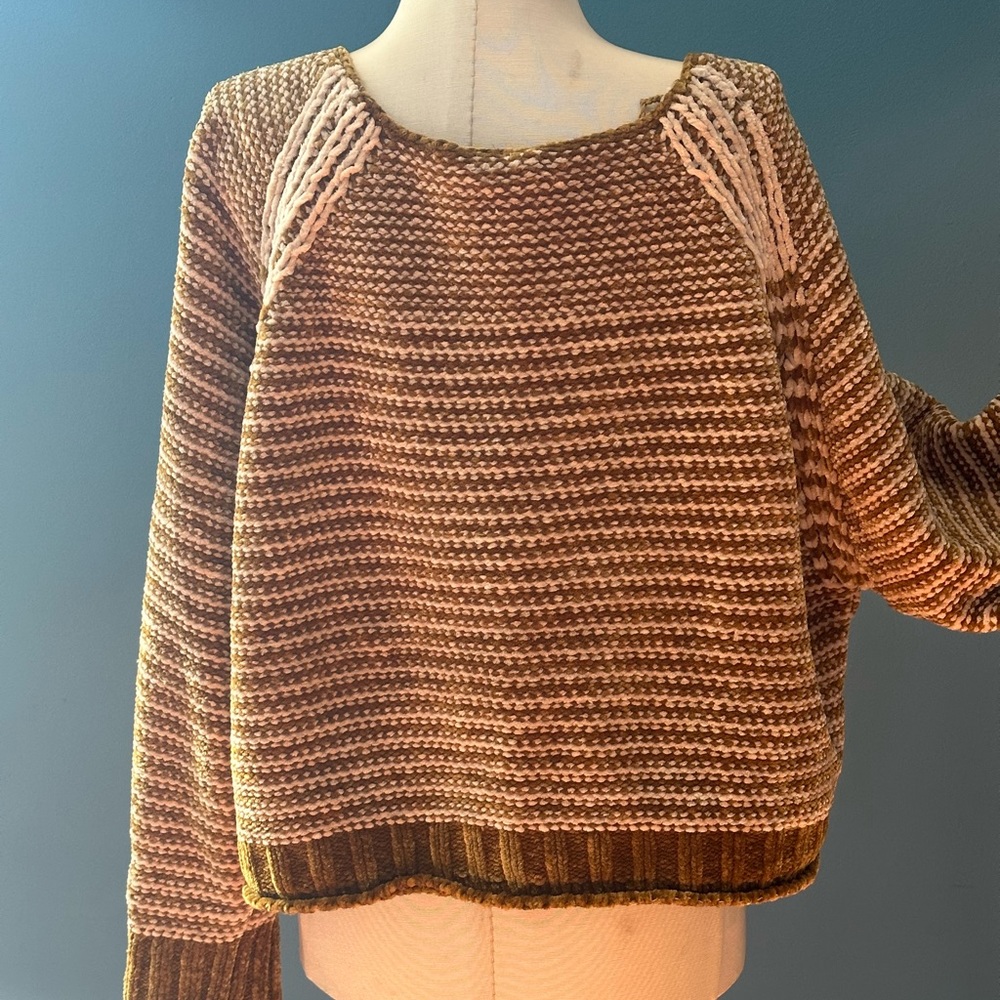 Moth Chenille Slouchy Sweater
